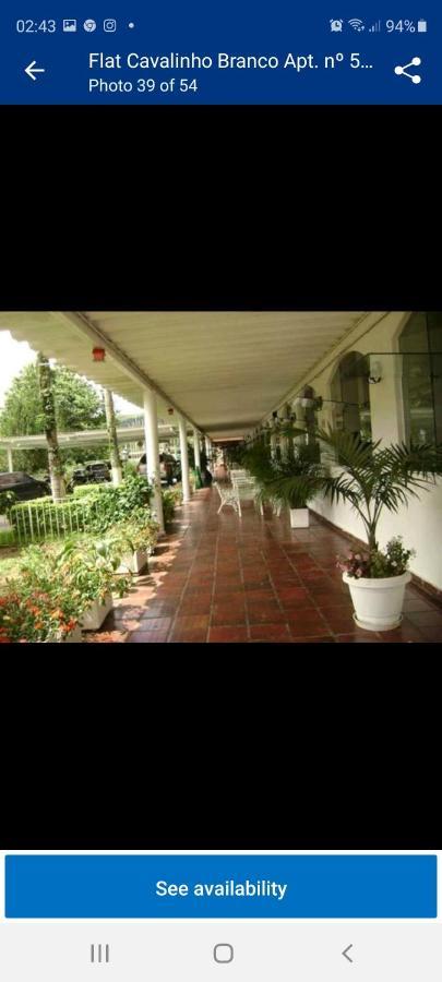Flat No Hotel Cavalinho Branco Águas de Lindóia 外观 照片