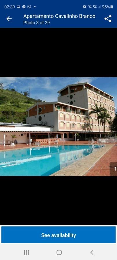 Flat No Hotel Cavalinho Branco Águas de Lindóia 外观 照片