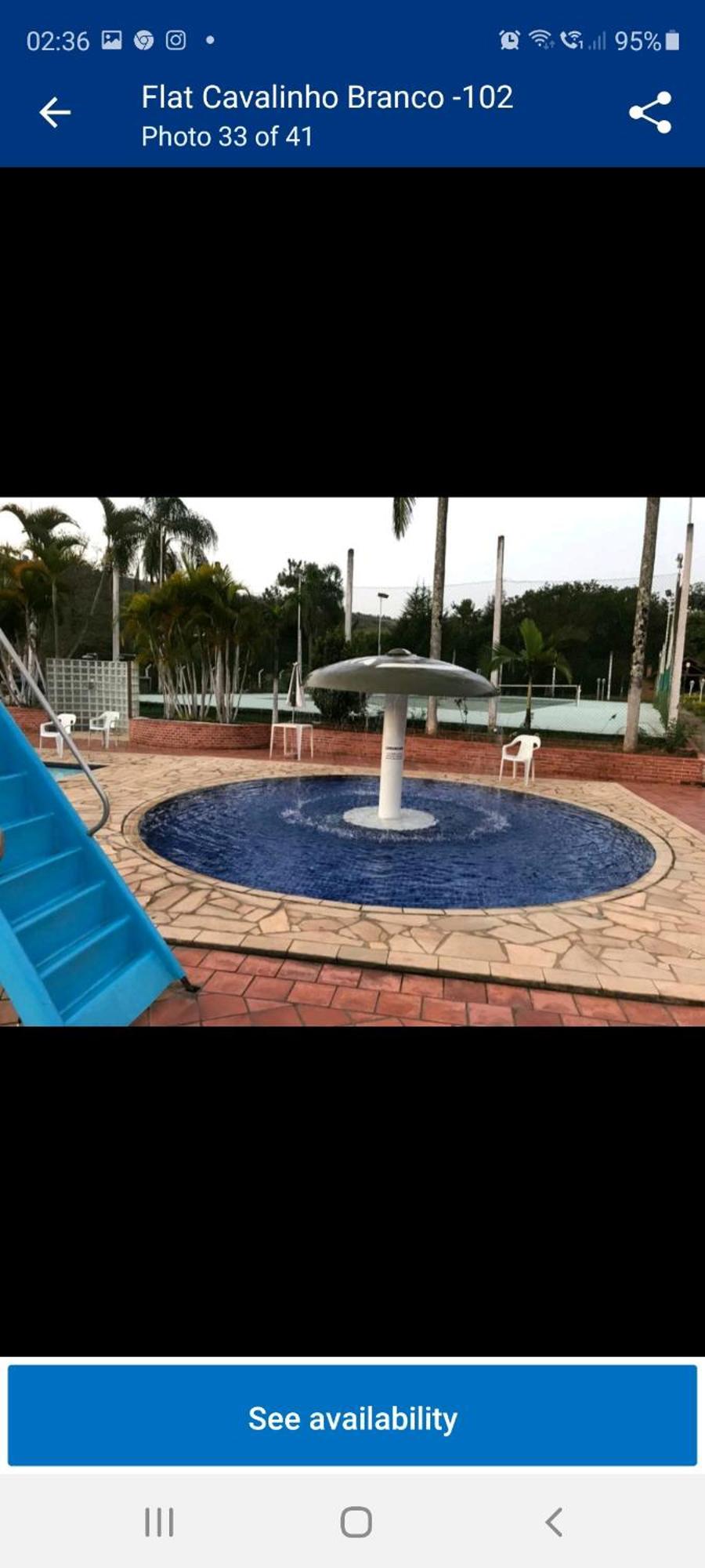 Flat No Hotel Cavalinho Branco Águas de Lindóia 客房 照片